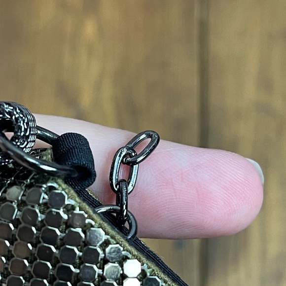 Whiting & Davis Metallic metal mesh evening bag - Picture 4 of 9